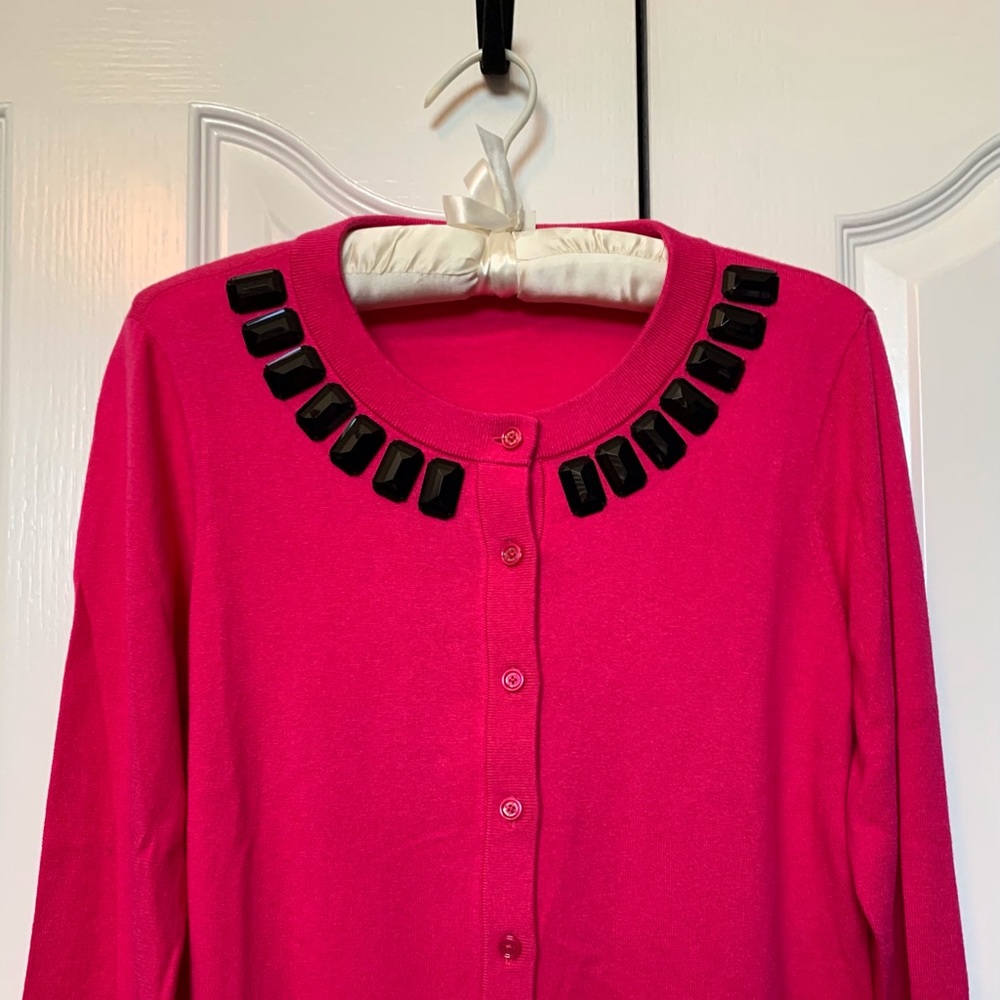 Kate Spade Embellished Beaded Cardigan